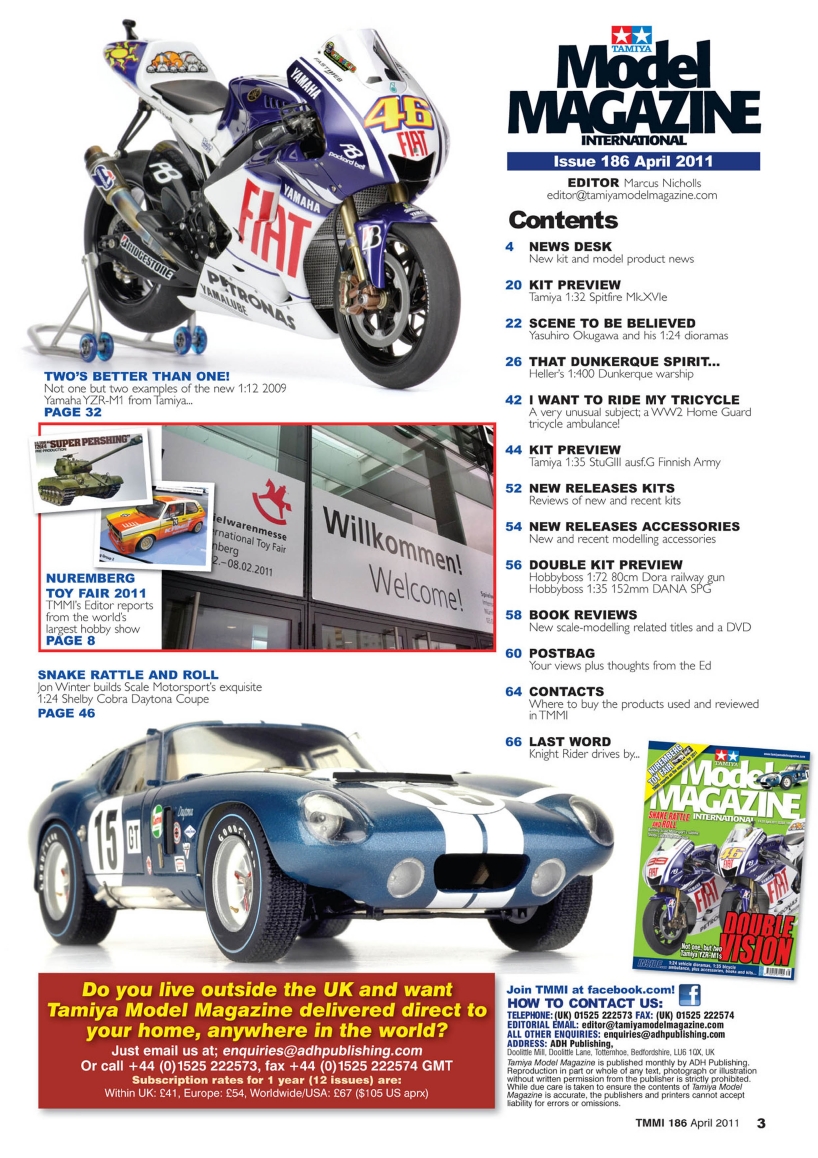 Tamiya Model Magazine 186 (2011.04)